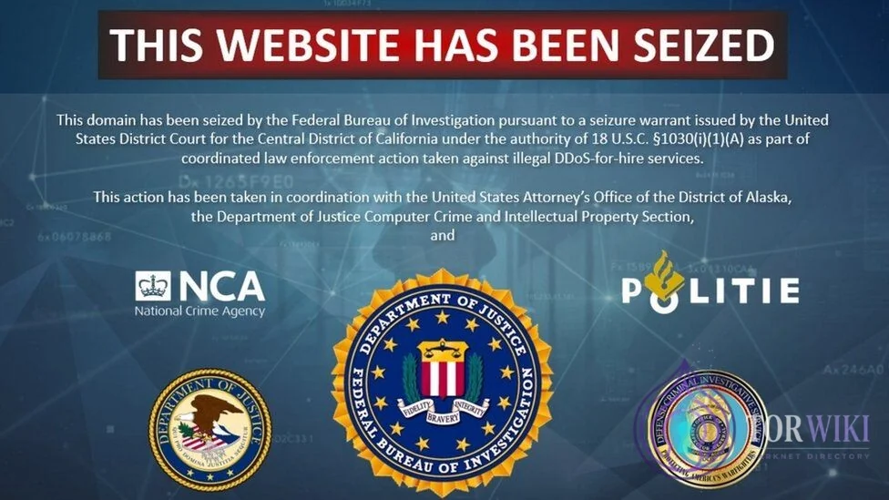 FBI market seizure splash banner